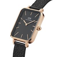 Orologio Daniel Wellington Donna QUADRO PRESSED MELROSE in Acciaio DW00100433 - DW00100433